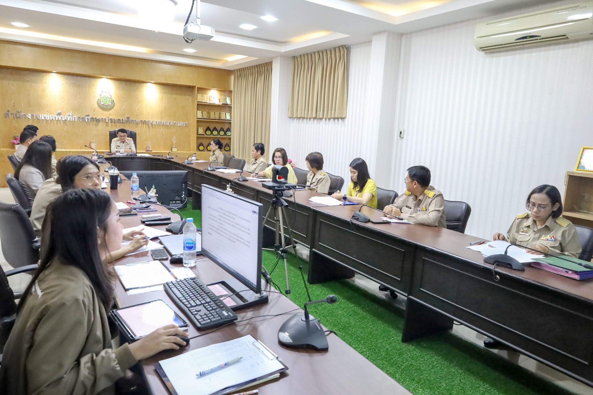 ประชุมคณะกรรมการดำเนินการแผนเผชิญเหตุ ระดับสำนักงานเขตพื้นที่การศึกษา ครั้งที่ 1/2568