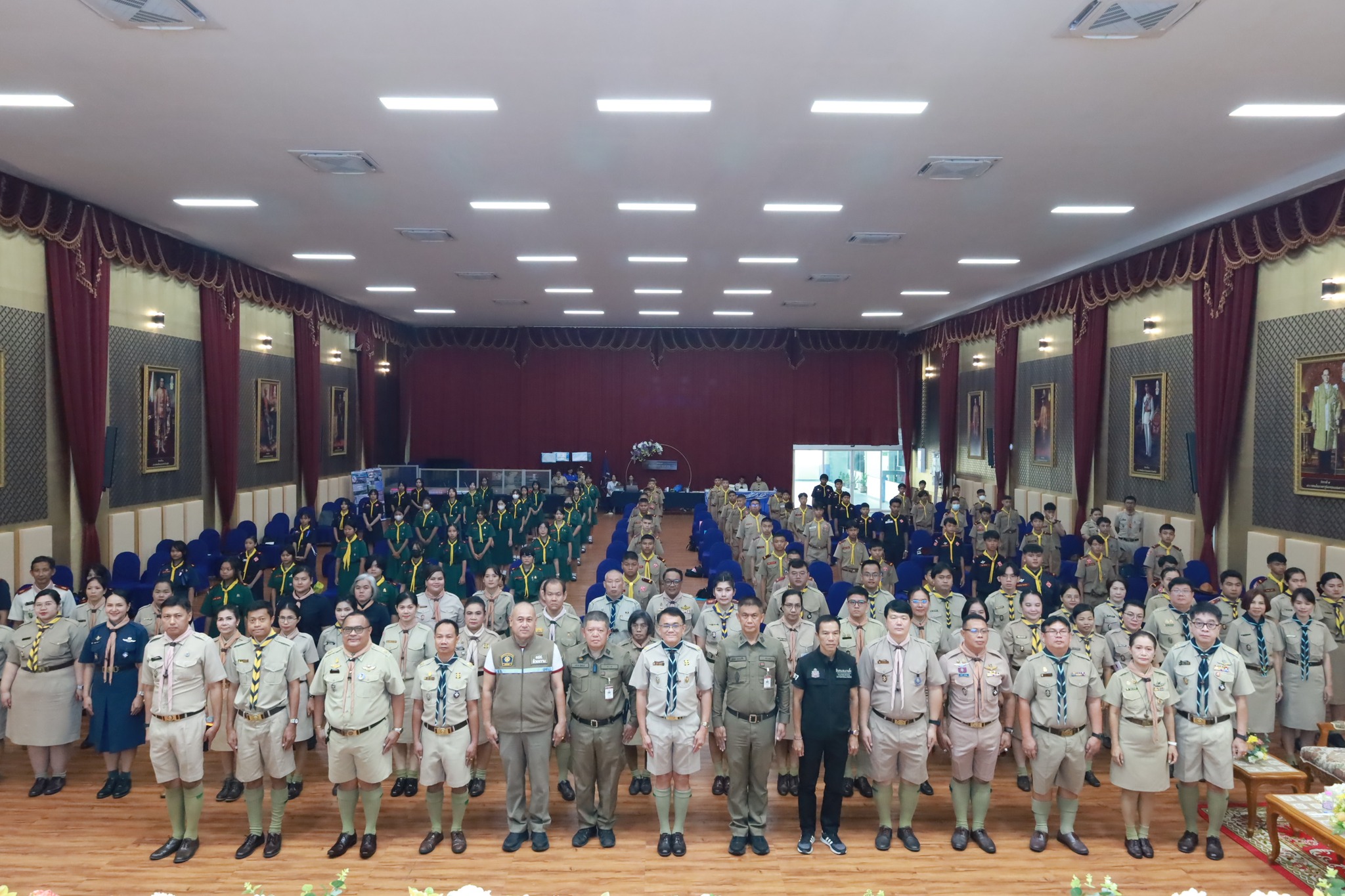 การฝึกอบรมหลักสูตรลูกเสือต้านภัยยาเสพติดในสถานศึกษา ประจำปี พ.ศ. 2568 สพป.กรุงเทพมหานคร