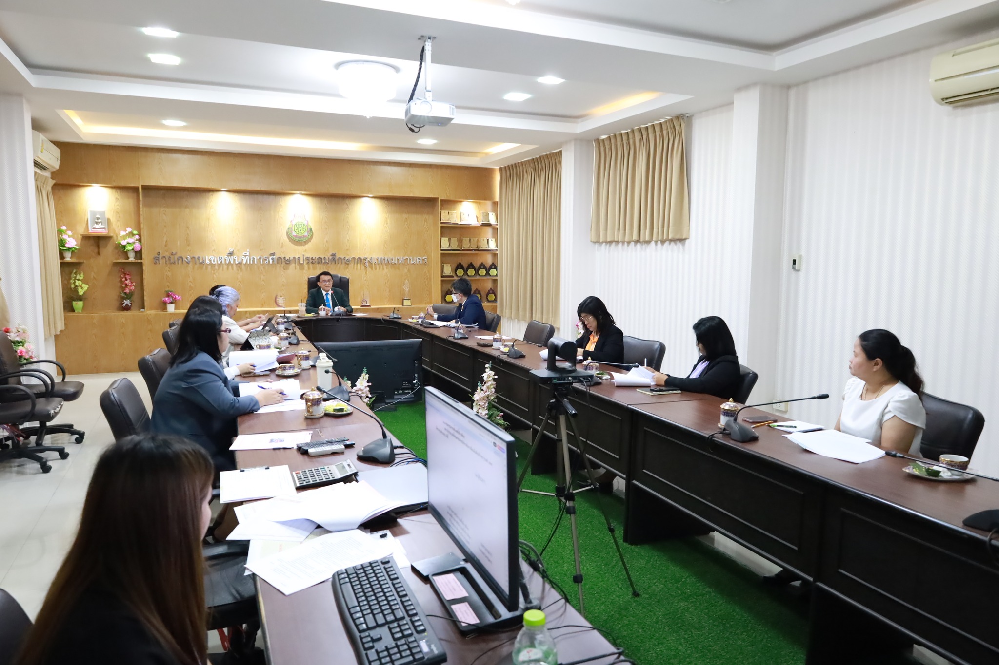 ประชุมคณะกรรมการบริหารวงเงินการเลื่อนเงินเดือนข้าราชการครูและบุคลากรทางการศึกษา ครั้งที่ 2 (1 ตุลาคม…