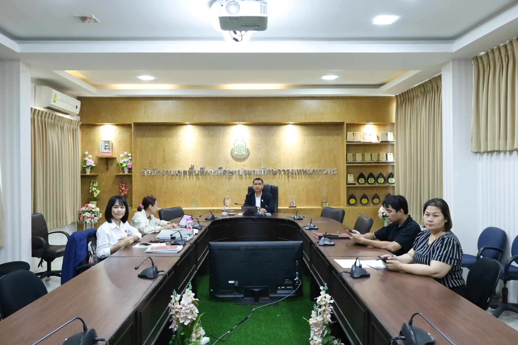 ประชุมคณะอนุกรรมการเกี่ยวกับการพัฒนาการศึกษา ครั้งที่ 2/2569 ผ่านระบบออนไลน์