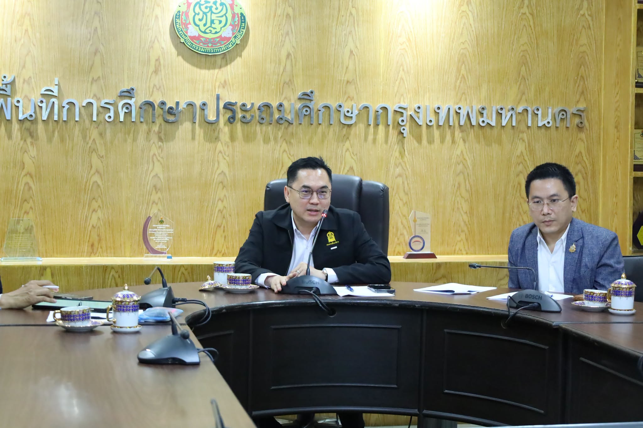 ประชุมเตรียมความพร้อมการจัดประชุมผู้บริหารสถานศึกษา สำนักงานเขตพื้นที่การศึกษาประถมศึกษากรุงเทพมหานค…