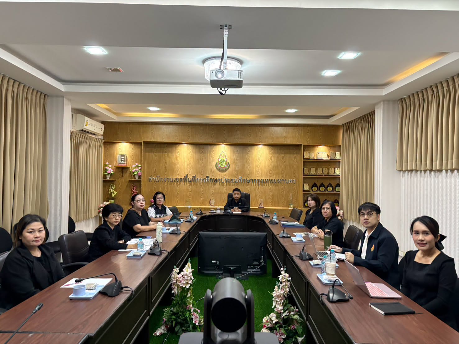 ร่วมรับชมรายการ“พฤหัสเช้า ข่าว สพฐ.” ครั้งที่ 29/2569 และประชุมผู้บริหาร สพป.กรุงเทพมหานคร