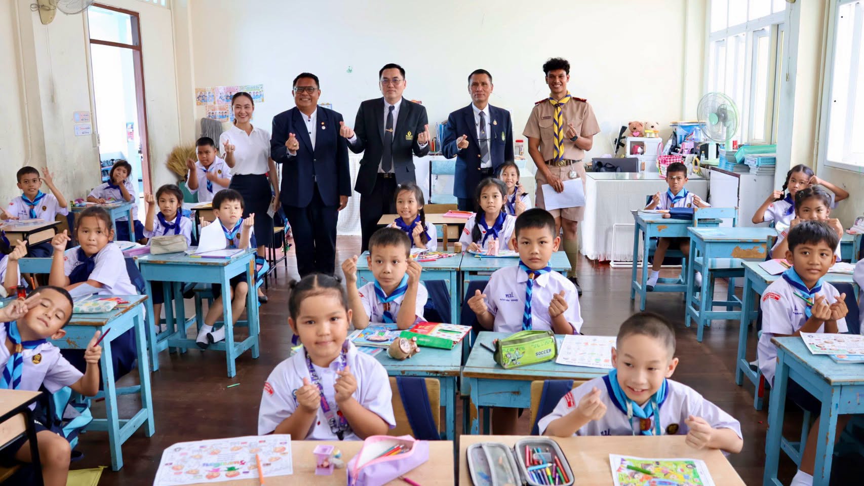 ผอ.สพป.กรุงเทพมหานคร ตรวจเยี่ยมโรงเรียนทีปังกรวิทยาพัฒน์ (วัดโบสถ์) ในพระราชูปถัมภ์ฯ